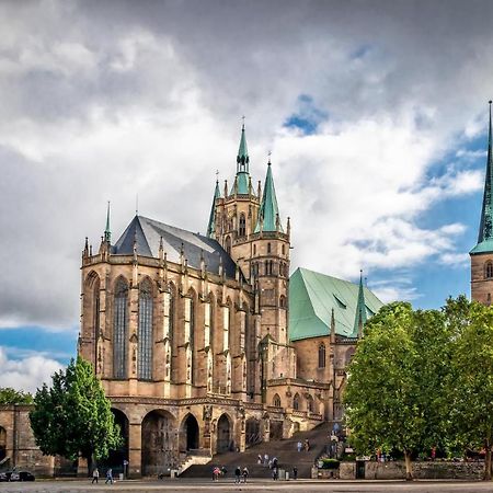 Liebevoll eingerichtete Ferienwohnung direkt am Erfurter Dom! Exterior foto